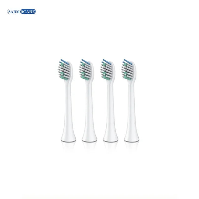Toothbrushes Head for Sarmocare S100 and S700 Ultrasonic Electric Toothbrush (4 pcs/lot)