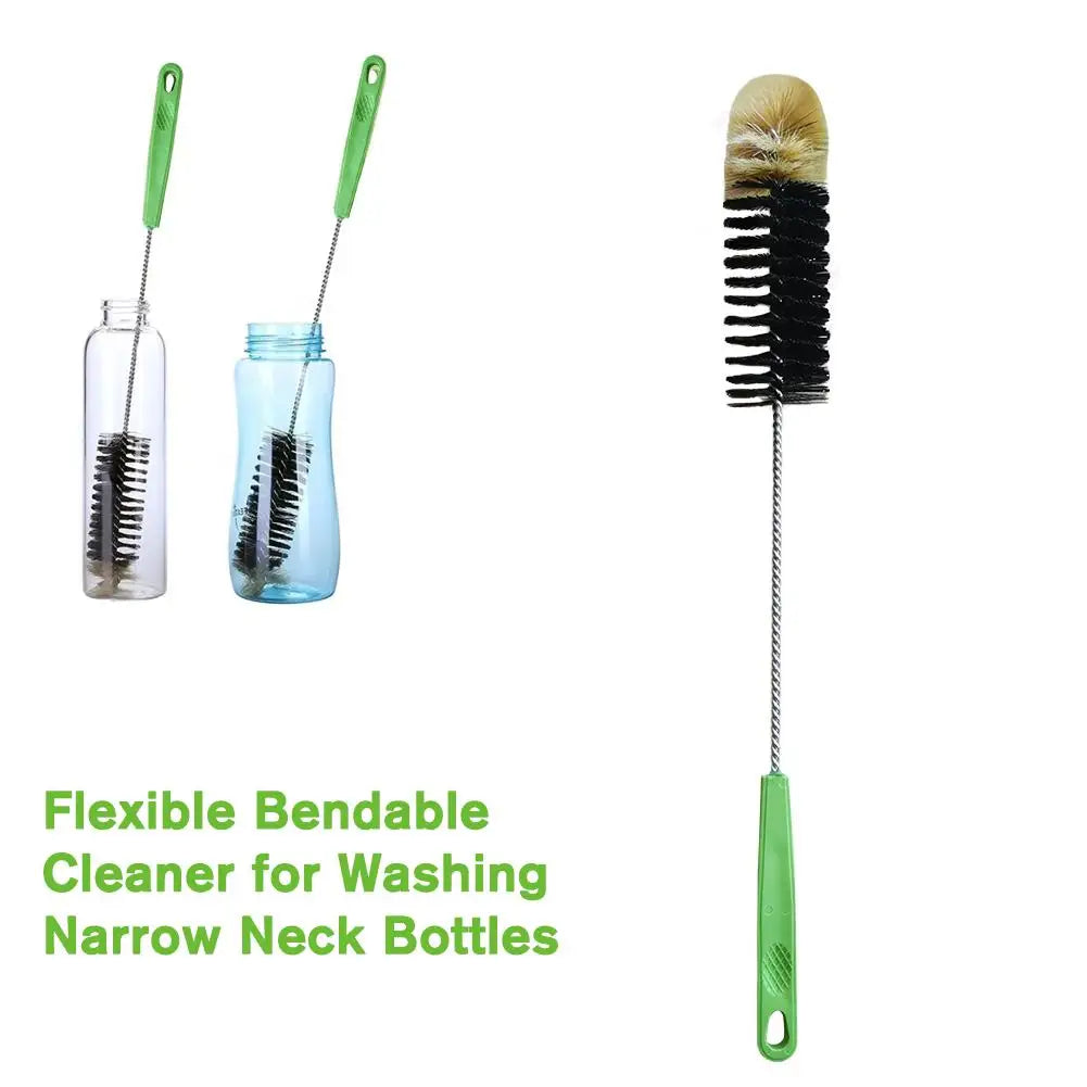Long Handle Water Bottle Brush Cleaner for Narrow Neck Bottles