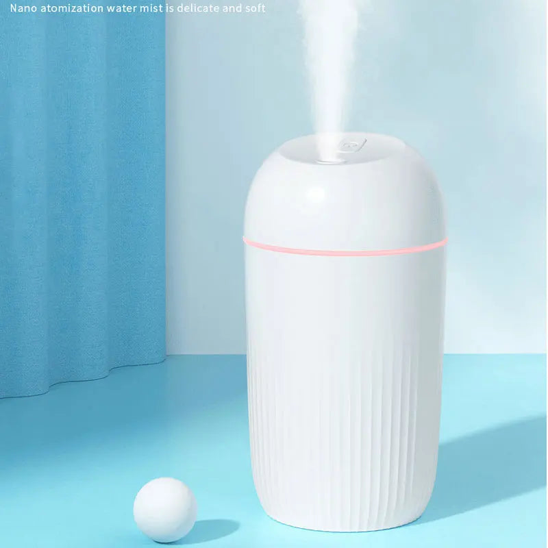 420ML USB Silent Air Humidifier Gentle Night Light Aroma Diffuser