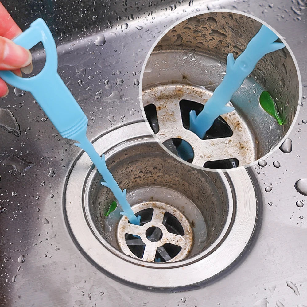 Pipe Dredging Cleaning Brush
Hair Filter Anti-clogging Sink Cleaner
Household Cleaning Tools