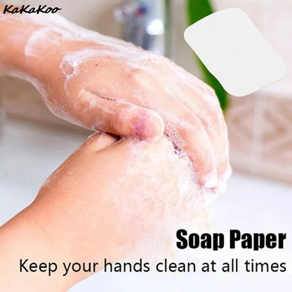 Bathroom Hand Sanitizer Cleaning Soap Paper 
Portable Scented Sliced Hand Soap 
Travel Scented Foam Accessories 
Home