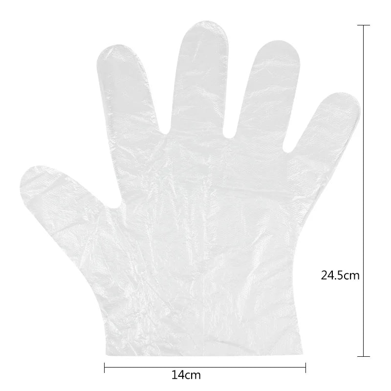 Disposable Kitchen BBQ Picnic Cleaning Gloves Kitchen Household Gloves