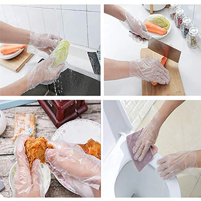 Disposable Kitchen BBQ Picnic Cleaning Gloves Kitchen Household Gloves