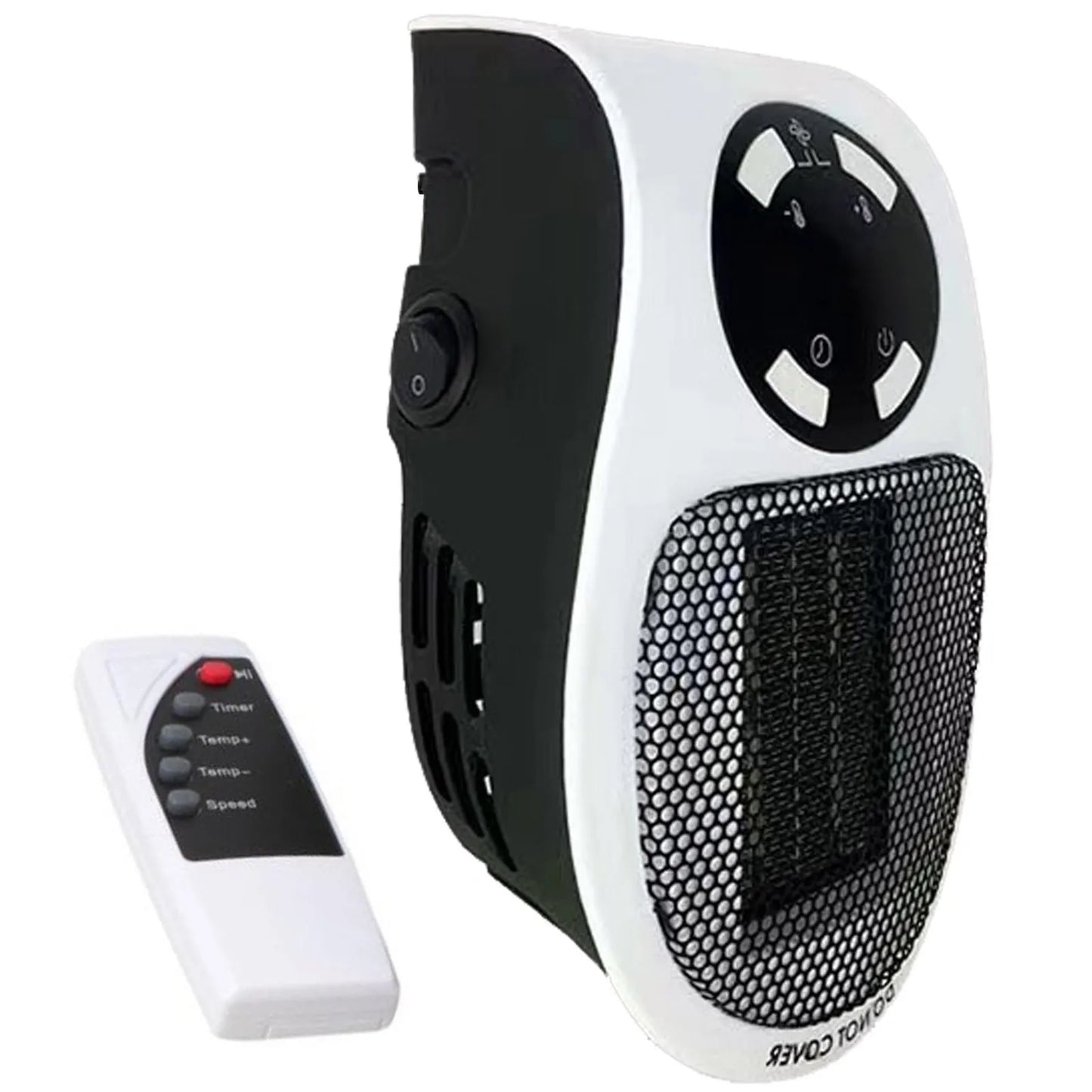 500W Fan Heater Electric Heater Ceramic Fan Heater 3 Modes Safe Energy Saving Quiet Room Thermostat For Indoor Office Bedroom.