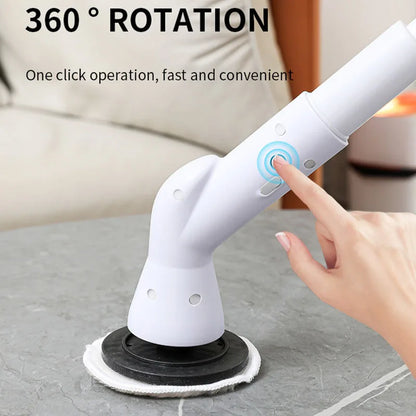 Electric Cleaning Brush Window Wall Cleaner Turbo Scrub Brush Rotating Scrubber Kitchen Bathroom Cleaning Tools