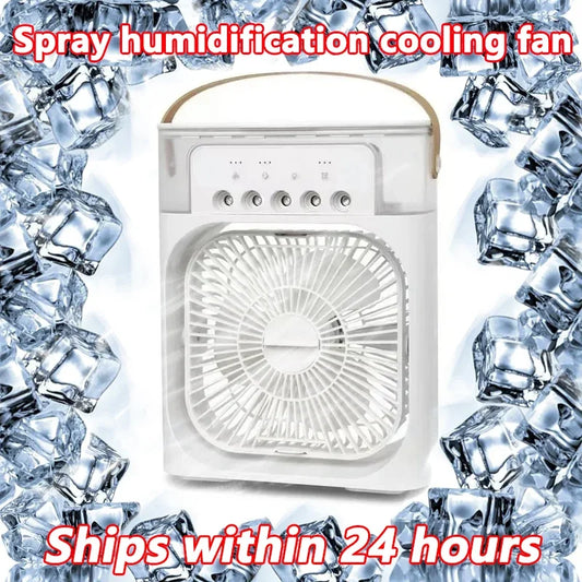 Air Conditioner Cooling Fan 6 Inches
Portable Mini Fan Air Humidifier