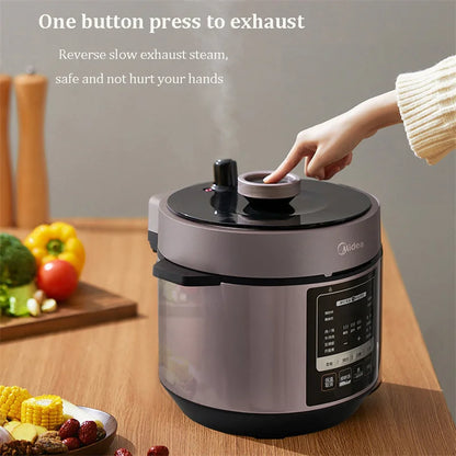 6 Liter Electric Pressure Cooker Rice Cooker Slow Cooker Instant Pot