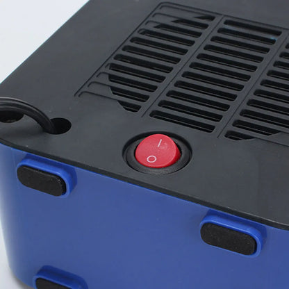 600W Mini Electric Heater Household Desktop Radiator Bladeless Warm Air Heater for Living Room Bedroom.