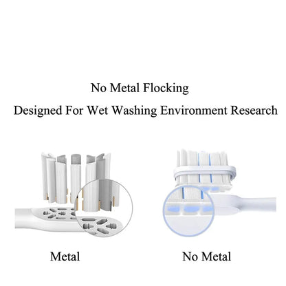 6pcs Replaceable For XIAOMI MIJIA T302 Brush Heads Sonic Electric Toothbrush Soft DuPont Bristle Brush Vacuum Refills Nozzles. 
Product name: XIAOMI MIJIA T302 Brush Heads