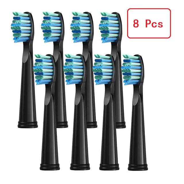 Replacement Brush Heads For Seago/Fairywill Electric Toothbrush Dupont Bristle Brush Refill Efficient Tooth Cleaning