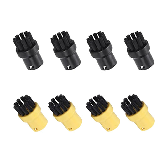 8 Pack of Hand Tool Nozzle Bristle Brushes for Karcher Steam Cleaner