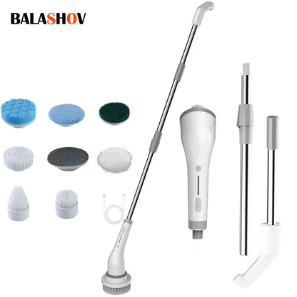 Electric Cleaning Brush
USB Charging Wireless Bathroom Wash Brush
Kitchen Cleaning Car Tool
Household Cleaning Brush