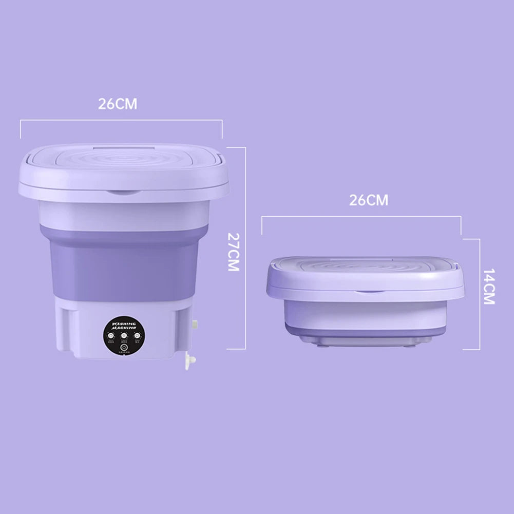 8L Portable Foldable Washing Machine
Automatic Mini Underwear Sock Washing Machine
3 Models With Spinning Dry