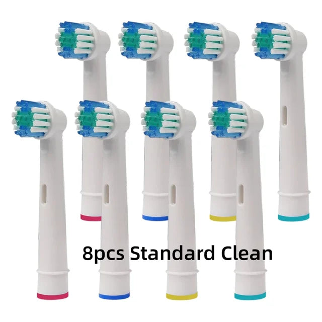 8PCS Brush Head nozzles for Braun Oral B Replacement Toothbrush Head