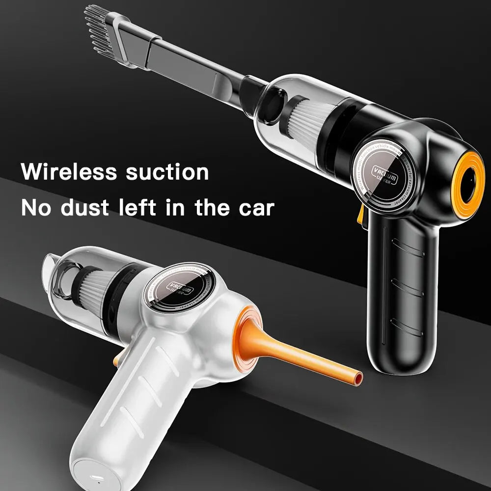 Wireless Car Vacuum Cleaner Strong Suction Handheld Car Vacuum Cleaner