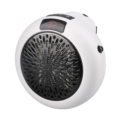 900W Electric Heater Fan with Remote Timer Mini Radiator Desktop Warmer Machine Space Heater