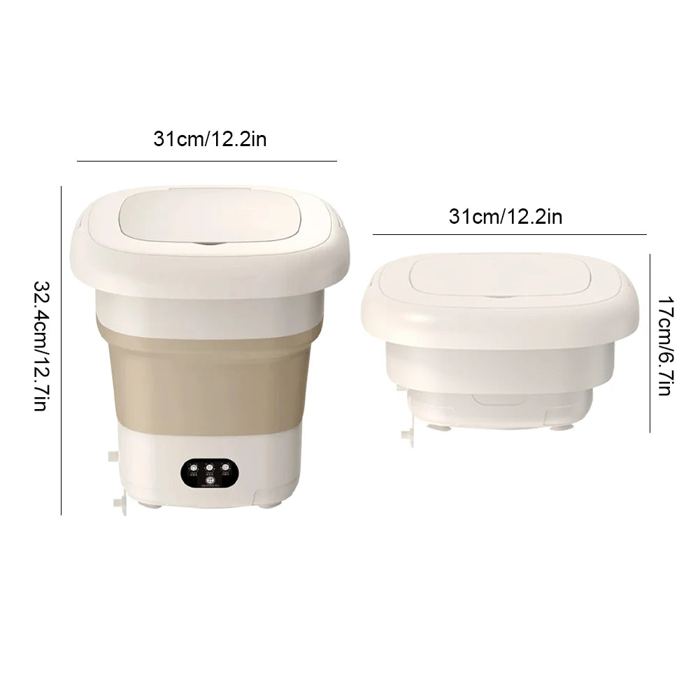 9L Portable Washing Machine
Multifunction Folding Washing Machine
High Capacity Mini Washer with Dryer Bucket