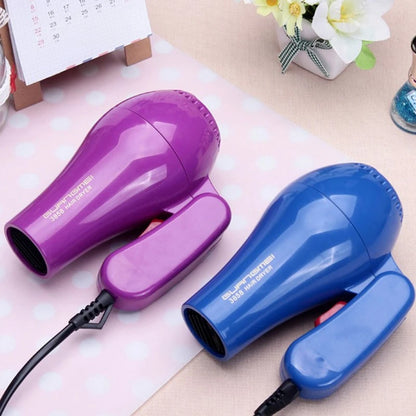 220V Hair Blow Dryer 850W Travel Hair Dryer Compact Blower Foldable Portable