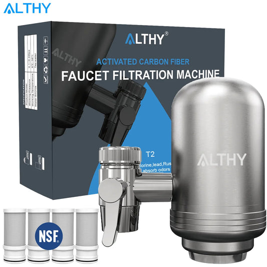 HEALTHY Stainless Steel Faucet Water Filter Purifier System