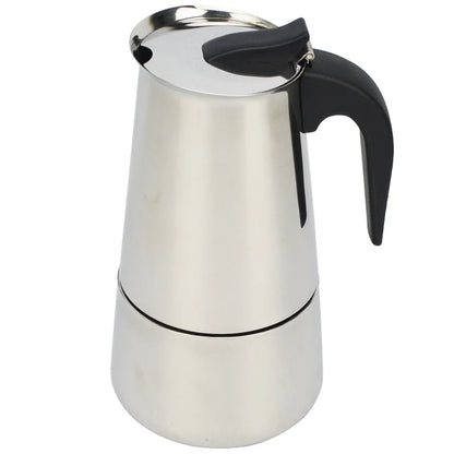ATWFS Stainless Steel Coffee Maker Moka Pot
Espresso Cups Latte Percolator Stove Top Espresso Pot