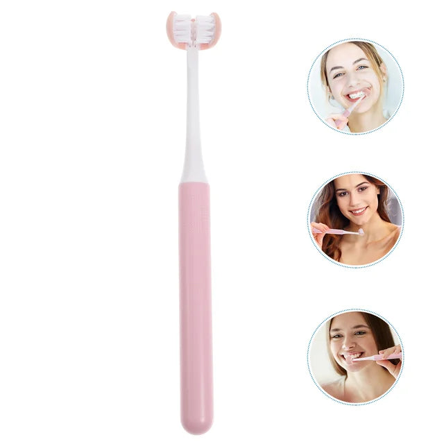 Adult 3-Sided Oral Care Electric Toothbrushes