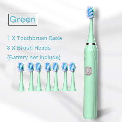 Sonic Soft Bristles Antibacterial Toothbrush