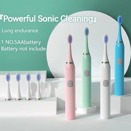 Sonic Soft Bristles Antibacterial Toothbrush