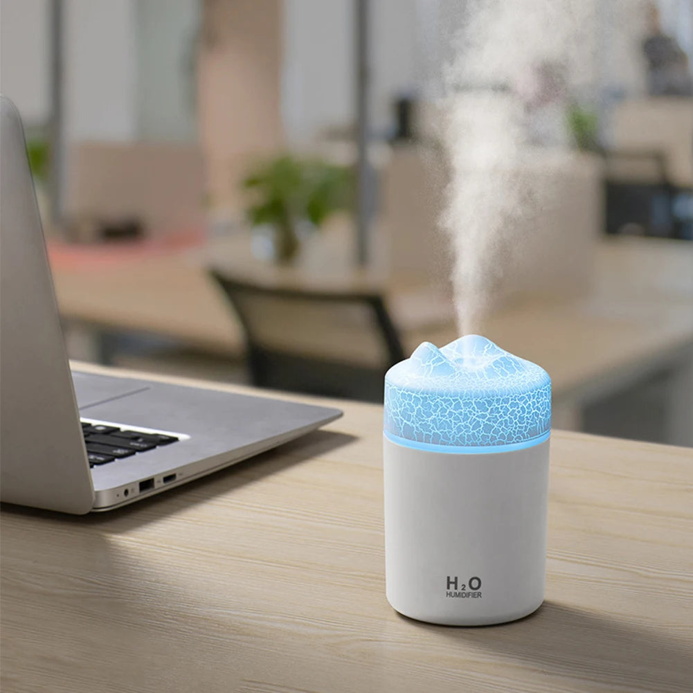 Air Humidifier Essential Oil Diffuser USB Rechargeable Car Freshener