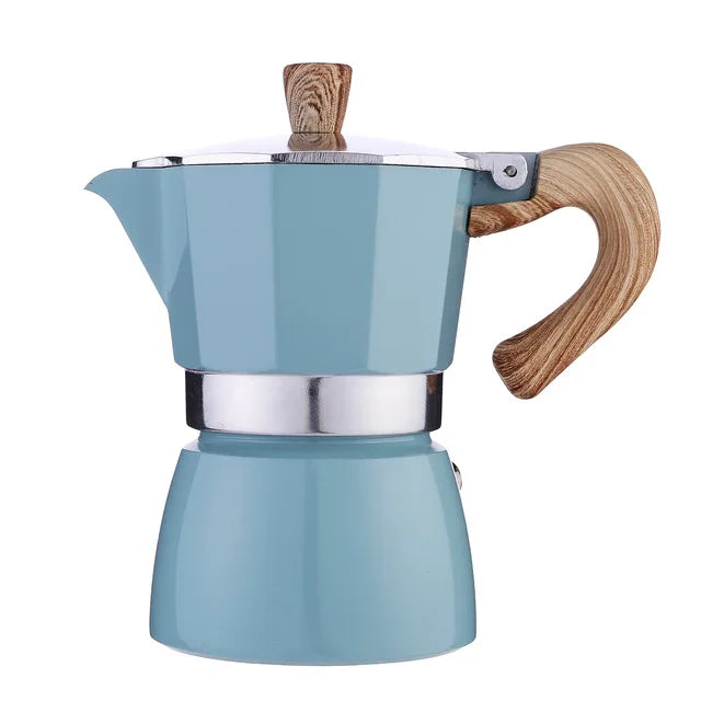 Aluminum Coffee Maker
Moka Cafeteira Expresso Percolator Pot 
Moka Coffee Pot 50/100/150/300/450/600ml