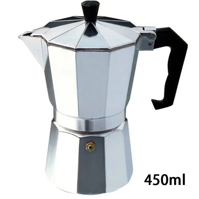 Aluminum Coffee Maker
Moka Cafeteira Expresso Percolator Pot 
Moka Coffee Pot 50/100/150/300/450/600ml