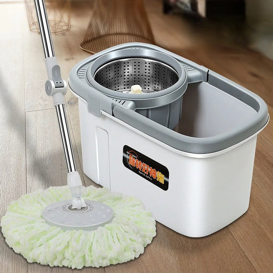 Automatic Spin Mop Hand Free Microfiber Pads Floor Mops With Bucket