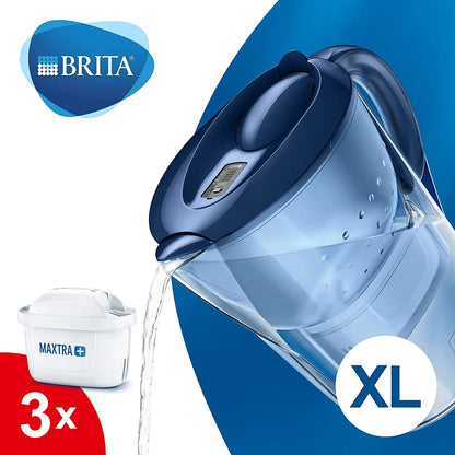 BRITA Marella XL Water Purifier Jug - Blue White