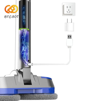 BTCBOT Electric Mop Handheld Wireless Floor Washing And Dry