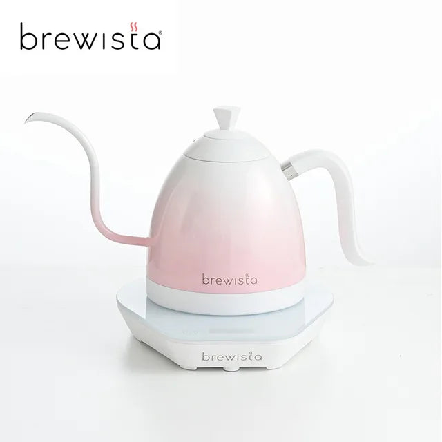 Brewista Electric Coffee Kettle
Gooseneck Wood
Pour Over Tea
Thermostatic Smart Digital Pot
600ml