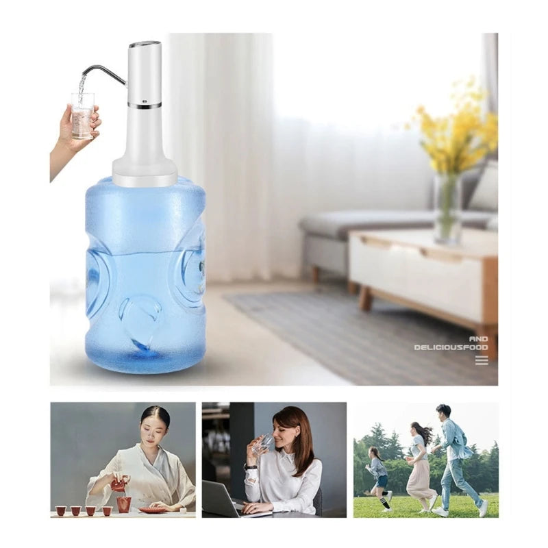 Electric Water Dispenser USB Rechargeable Portable Automatic Pump