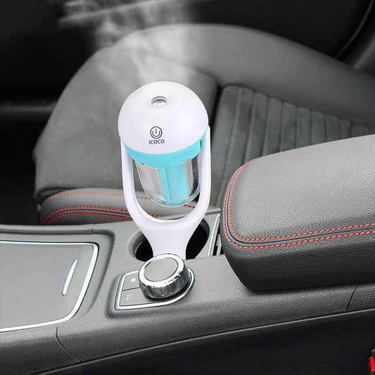 Car Air Humidifier Mini Steam Air Purifier Aroma Diffuser