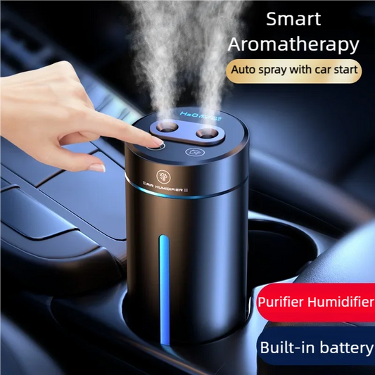 Car Aroma Diffuser Air Freshener Aromatherapy Humidifier