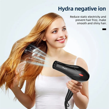 CkeyiN 1600W Hair Dryer with Negative Ion Blower