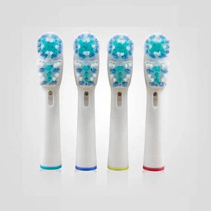 Soft Bristle Toothbrush Head Compatible For Oral B Pro Electric Toothbrush 1000 8000 9000 SB-417A Dual Head Toothbrush