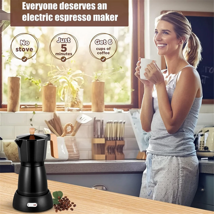 Coffee Pot Electric Coffe Maker 6 Cup
Espresso Coffee Maker Electricas Italian Coffee Pot
Espresso Makers EU Plug