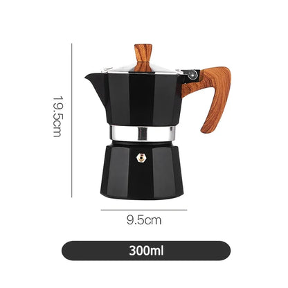 Moka Pot
Italian Coffee Machine
Espresso Aluminum
Geyser Coffee Maker
Kettle Latte Stove
Classic Coffeeware Filters