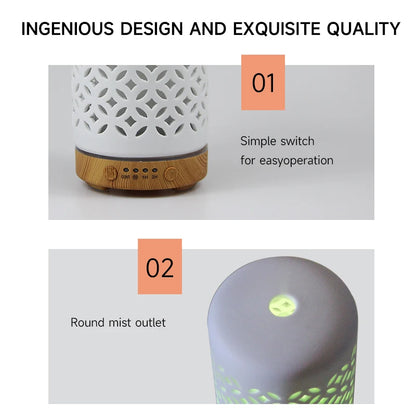 Coin Aroma Diffuser 100ml Essential Oil Diffuser with Timing Function