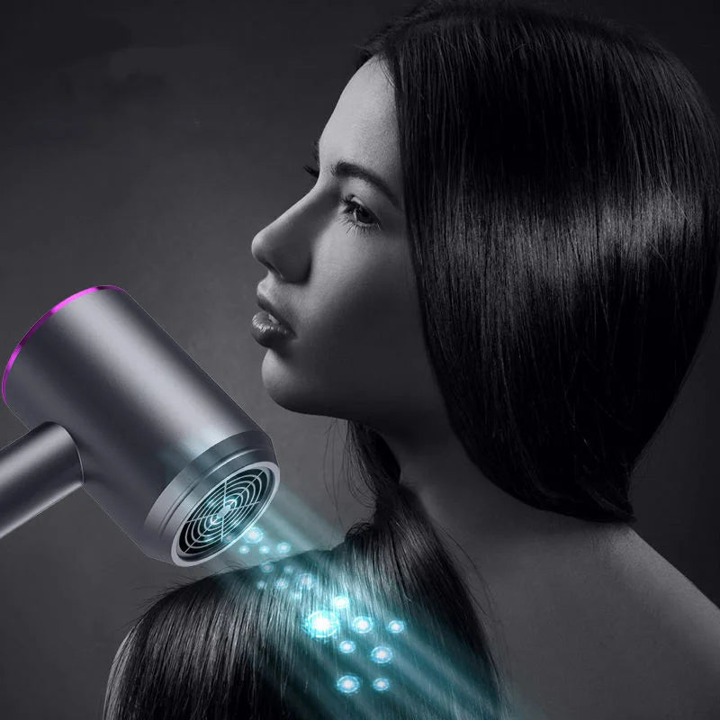 Colorful 3 Speed Hot And Cold Hair Dryer Portable Electric Negative Ion Professional Hammer Hair Dryer For Salon Home Hotel. 

Hair Dryer.