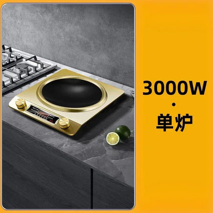 Concave Induction Cooker 3500w Stir Fry 220V Smart Home High Power