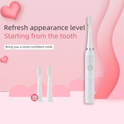Cross Border Jianpai Sonic Electric Toothbrush
Men and Women Adult Non Rechargeable 
Soft Fur Full Automatic Waterproof Couple