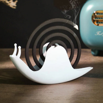 Snail Mosquito Coil Holder Retro Wrought Iron Stand