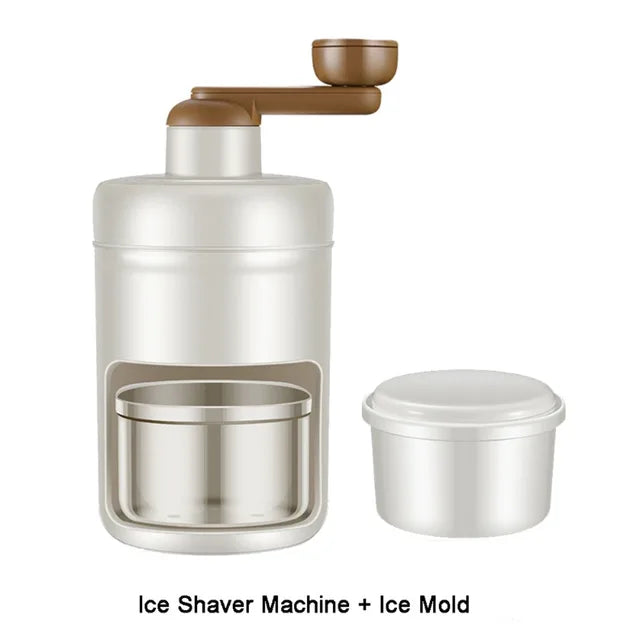Hand-Crank Ice Crusher
Milk Shake Making Smoothie
Household Ice Cubes Model Box
Ice Shaver Manual Portable
