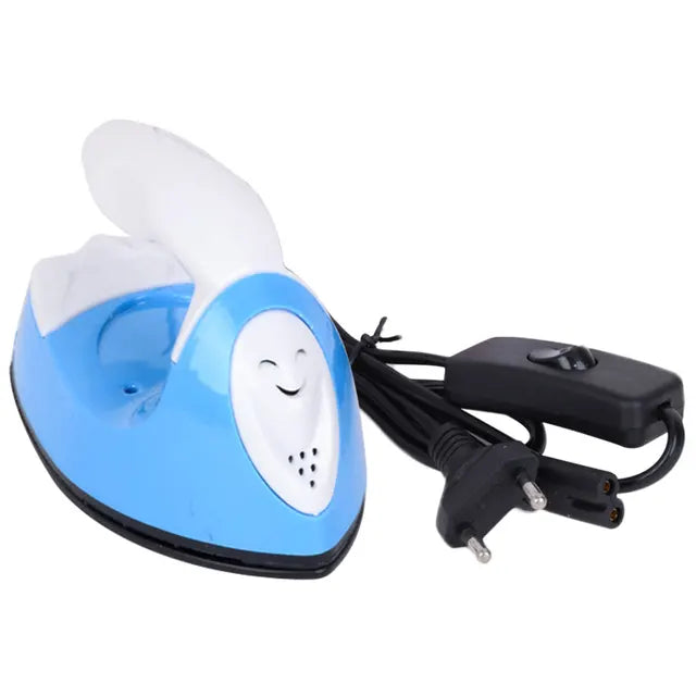 DIY Mini Heat Press Machine
Portable Electric Utility Small Iron
Versatile Rapid Heating-Up for Hot Drilling 
Name Cloth Stickers