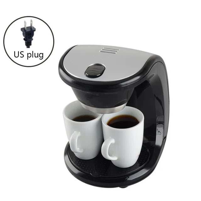 DMWD 2 Cups American Coffee Machine
Household Drip Coffee Maker
Automatic Espresso Coffee Machine
Tea Brewer
Filter brew EU US