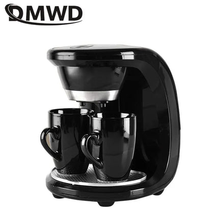 DMWD 2 Cups American Coffee Machine
Household Drip Coffee Maker
Automatic Espresso Coffee Machine
Tea Brewer
Filter brew EU US